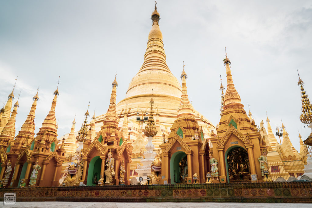 The famous Shwedagon Pagoda