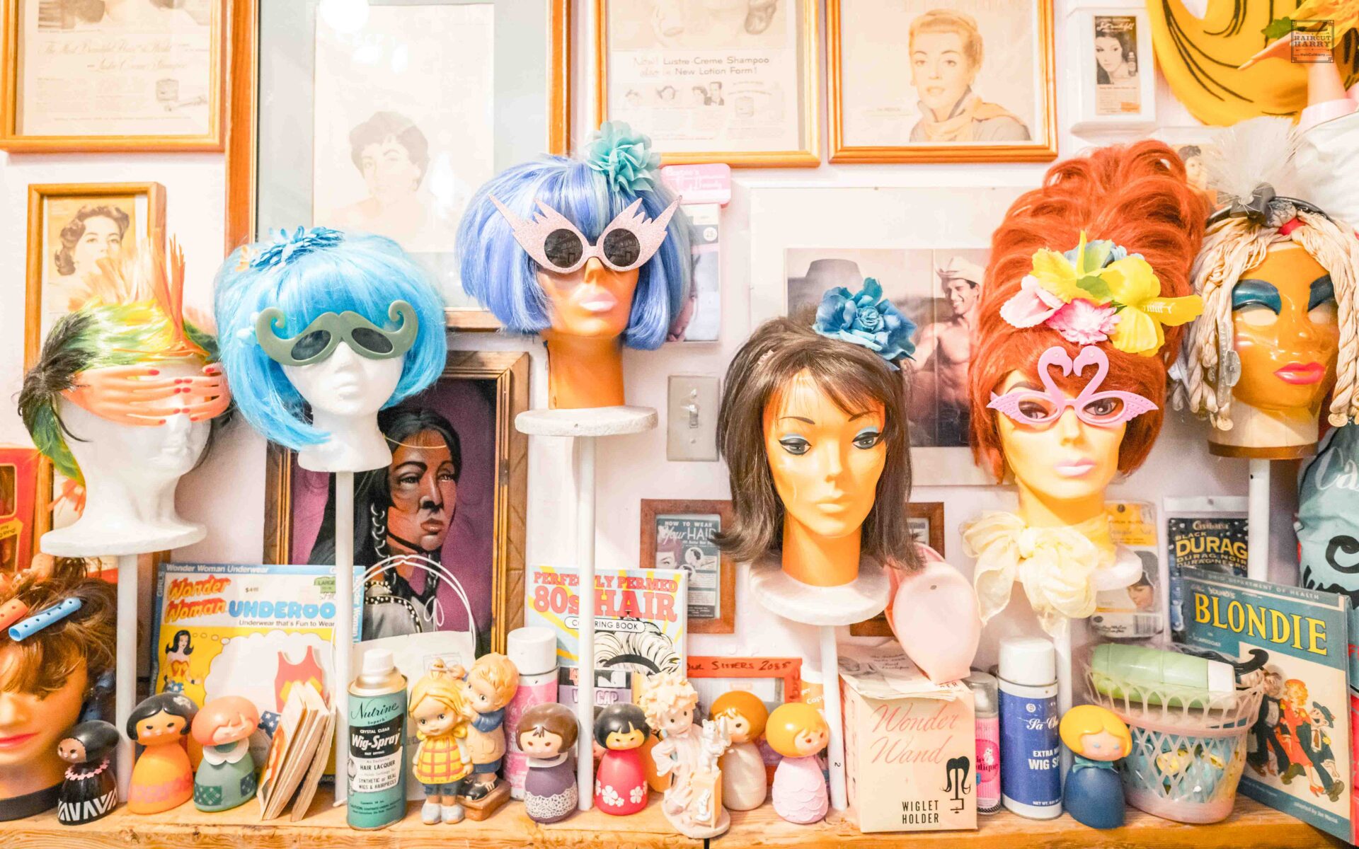 Beauty Bubble Salon and Museum Joshua Tree HairCut Harry